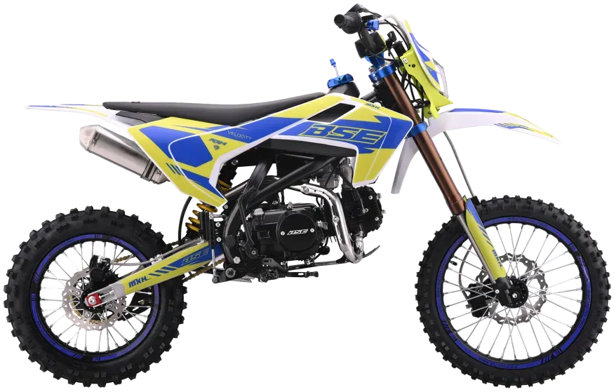 Питбайк BSE MXH 125 RAPT Green\Blue